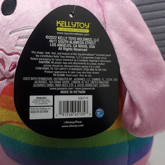 BNWT Disney's Pride Collection Inside Out's Bing Squishmallows 8" - Picture 5 of 5
